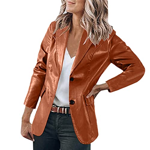 KBOPLEMQ Damen Lederhemd Y2K Retro Punk Übergroßer PU Lederblazer Lederjacke Gotische Blusenjacke Langarm Einreiher Kunstleder Blusen Frauen Jacke Damen Lederjacke Übergangsjacke Bikerjacke KBOPLEMQ Damen Lederhemd Y2K Retro Punk Übergroßer PU Lederblazer Lederjacke Gotische Blusenjacke Langarm Einreiher Kunstleder Blusen Frauen Jacke Damen Lederjacke Übergangsjacke Bikerjacke von KBOPLEMQ