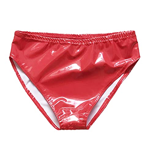 KBOPLEMQ Damen Wetlook Ouvert-Slip String Tanga High Cut Thong High Waist Bikinislip Lack Leder Hipster Glänzend Shorts mit Reisverschluss Hipster Offener Schritt Panties Erotik Unterwäsche S-3XL KBOPLEMQ Damen Wetlook Ouvert-Slip String Tanga High Cut Thong High Waist Bikinislip Lack Leder Hipster Glänzend Shorts mit Reisverschluss Hipster Offener Schritt Panties Erotik Unterwäsche S-3XL von KBOPLEMQ