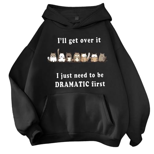 Pullover Teenager Mädchen Kawaii Hoodie Herbst Winter Kapuzenpullover Damen Sweatshirt Kapuze Sport Warme Oberteile Kapuzenpulli Kreativer Süßer Cartoon Bequeme Langarm Warm Outwear von KBOPLEMQ