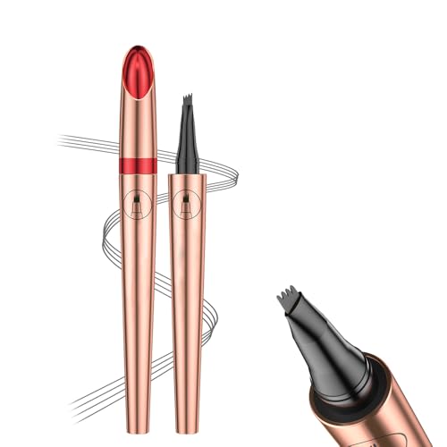KBRPEY Augenbrauenstift 3D Wasserfest Microblading mit 4 Gabelspitzen Langlebig Natürlich Feiner ein Magischer Eyebrow Pencil Wischfest Schweißfester Erzeugt Natürliche Augenbrauen KBRPEY Augenbrauenstift 3D Wasserfest Microblading mit 4 Gabelspitzen Langlebig Natürlich Feiner ein Magischer Eyebrow Pencil Wischfest Schweißfester Erzeugt Natürliche Augenbrauen von KBRPEY