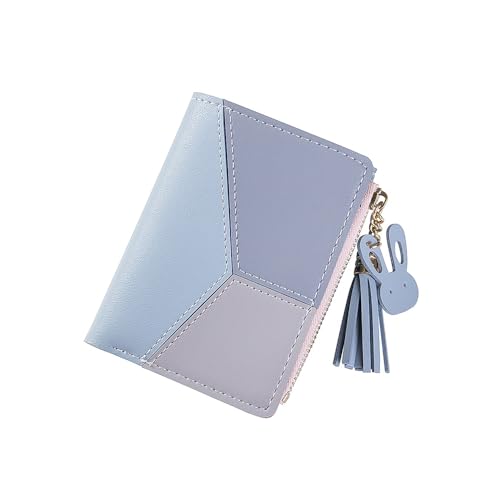 KBRPEY Geldbeutel Damen Mini Geldbörse aus Glattem und Weichem PU Leder, Kleines Portemonnaie, Geldbörse klein und im Kurzformat mit Portemonnaie Reißverschluss KBRPEY Geldbeutel Damen Mini Geldbörse aus Glattem und Weichem PU Leder, Kleines Portemonnaie, Geldbörse klein und im Kurzformat mit Portemonnaie Reißverschluss von KBRPEY