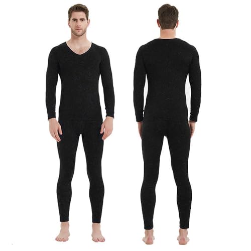 KBRPEY Herren Thermounterw채sche Set Funktionsunterw채sche Set Atmungsaktiv M채nner Winter Warme Unterw채sche Oberteile Lange Skiunterw채sche mit V-Ausschnitt Thermo Base Laye KBRPEY Herren Thermounterw채sche Set Funktionsunterw채sche Set Atmungsaktiv M채nner Winter Warme Unterw채sche Oberteile Lange Skiunterw채sche mit V-Ausschnitt Thermo Base Laye von KBRPEY