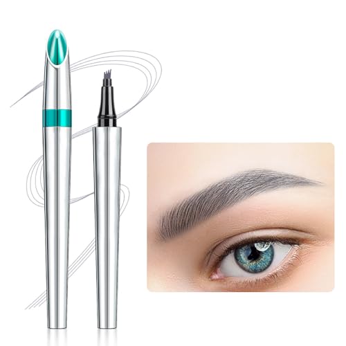 KBRPEY Microblading Augenbrauenstift Wasserdichter und Schweißfester Microblading Augenbrauenstift mit 4 Gabelspitzen Langlebig HäRchenzeichnung 3D Erzeugt Natürliche Augenbrauen KBRPEY Microblading Augenbrauenstift Wasserdichter und Schweißfester Microblading Augenbrauenstift mit 4 Gabelspitzen Langlebig HäRchenzeichnung 3D Erzeugt Natürliche Augenbrauen von KBRPEY