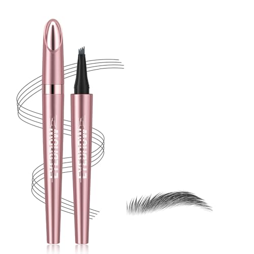 KBRPEY Microblading Augenbrauenstift mit 4 Gabelspitzen Wasserdichter Schweißfester Wischfest Langanhaltenden Augenbrauenstift ein erzeugt Natürliche Augenbrauen Trocknend KBRPEY Microblading Augenbrauenstift mit 4 Gabelspitzen Wasserdichter Schweißfester Wischfest Langanhaltenden Augenbrauenstift ein erzeugt Natürliche Augenbrauen Trocknend von KBRPEY