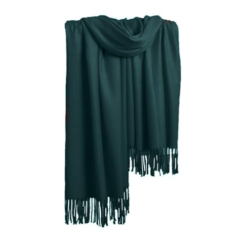 KBRPEY Schal Pashmina Stola für Damen Kuschelige Warme Winter Schals Langer Damen Schal Fransen für Frauen Abendkleider Hochzeit Festlich von KBRPEY