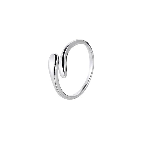 KBRPEY Umarmung Ring Damen zu meinem Arm Umarmung 925 Sterling Silber Offenen Ring Verstellbar Umarmende Hände Ring Verlobungsring Umarmung Hände Offener Ring von KBRPEY