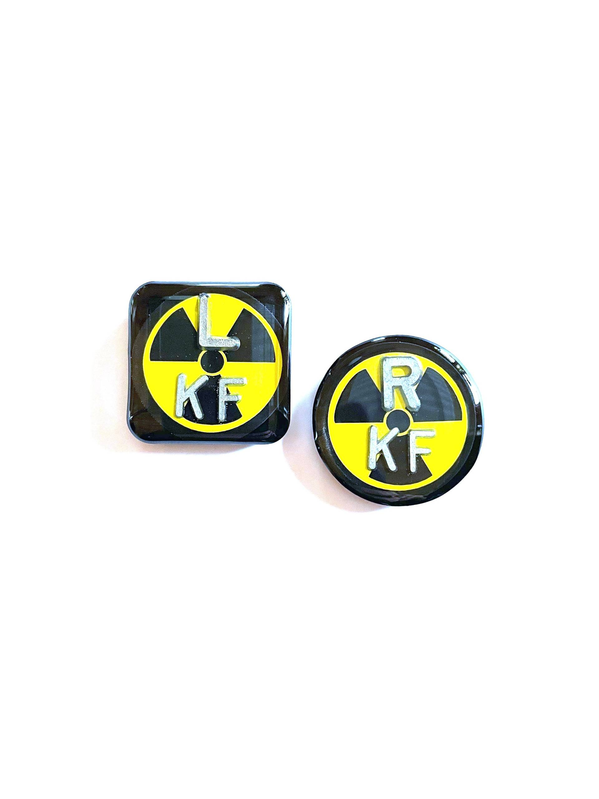 Radiation Symbol Xray Markers, Radiologie Marker Mit Initialen Radiation Symbol Xray Markers, Radiologie Marker Mit Initialen von KBXRAYMARKERS