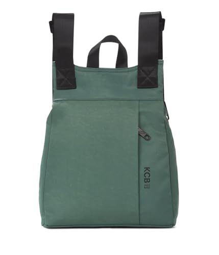 KCB Großer Diebstahlschutz-Rucksack von Maze, 100 % vegan, kompakter Rucksack für Damen mit zusätzlicher Sicherheit, hellgrün von KCB