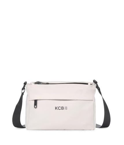 KCB Maze Umhängetasche | Geräumiges und praktisches Design | Mehrzwecktaschen | Vielzahl von Fächern | verstellbare Griffe | 100 % vegan, Himmel, Einheitsgröße von KCB