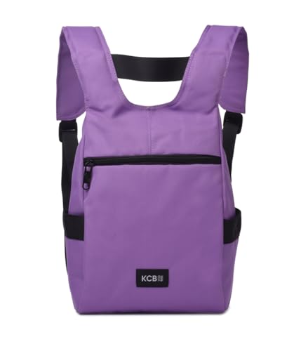 KCB Underseat Damen Großer Anti-Diebstahl-Rucksack | Reiserucksack | 100% Vegan, Lila von KCB