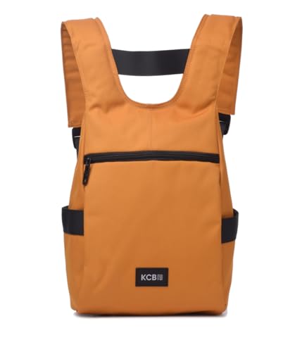 KCB Underseat Großer Anti-Diebstahl-Rucksack | Reiserucksack | 100 % vegan, Senf von KCB