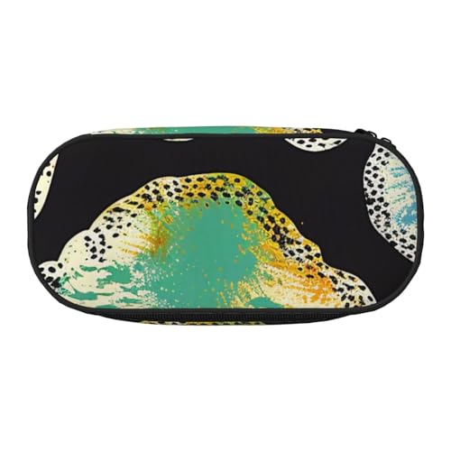 KCGSDEGV Federmäppchen mit buntem Hundepfotenabdruck, schwarz, Schreibwaren-Organizer, Stifte-Tasche, Make-up-Tasche für Reisen, Schule, Arbeit, Schwarz , Einheitsgröße, Schulranzen KCGSDEGV Federmäppchen mit buntem Hundepfotenabdruck, schwarz, Schreibwaren-Organizer, Stifte-Tasche, Make-up-Tasche für Reisen, Schule, Arbeit, Schwarz , Einheitsgröße, Schulranzen von KCGSDEGV