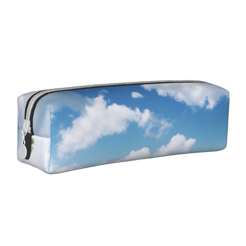 KCGSDEGV Niedliches Federmäppchen mit Golfschläger, bedrucktes Leder-Federmäppchen, Stifteetui, Schule, Schreibwaren, Organizer, Stiftebox, weiß, Einheitsgröße, Schulranzen von KCGSDEGV