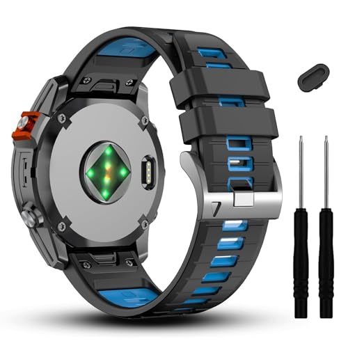 20 mm kompatibel mit geeignetem für Garmin Fenix 7s 7s Pro 6s 6s Pro 5s 5S Plus -Uhrenband, weiche Silikongurte für Annäherung S70 42 mm/Instinkt 2S/Descent MK2s Smartwatch 20 mm kompatibel mit geeignetem für Garmin Fenix 7s 7s Pro 6s 6s Pro 5s 5S Plus -Uhrenband, weiche Silikongurte für Annäherung S70 42 mm/Instinkt 2S/Descent MK2s Smartwatch von KCHSRKHXC