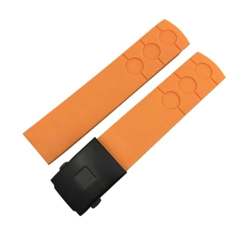 KCHSRKHXC 20 mm Gummi -Silikon -Uhr -Gurt Schwarz Blau Orangenklappschnalle wasserdichtes Uhrenband kompatibel mit PRS516 T044 KCHSRKHXC 20 mm Gummi -Silikon -Uhr -Gurt Schwarz Blau Orangenklappschnalle wasserdichtes Uhrenband kompatibel mit PRS516 T044 von KCHSRKHXC