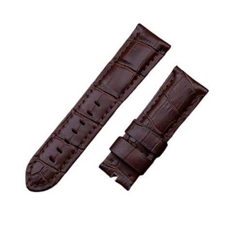 KCHSRKHXC 22mm 24mm 26mm Leather Watchband Compatible With Strap Watch Band Tang Buckle PAM441/111/386 Accessories von KCHSRKHXC