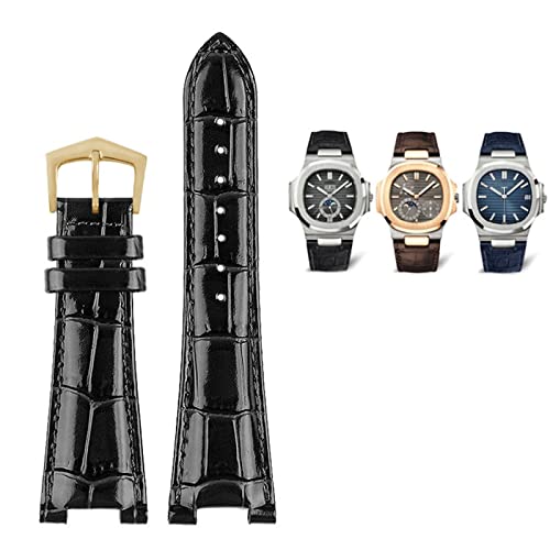 KCHSRKHXC 25X13mm notch Leather Watch Strap + connector For Patek Philippe Nautilus 5711 5726 5712g watchband wristband Bracelet KCHSRKHXC 25X13mm notch Leather Watch Strap + connector For Patek Philippe Nautilus 5711 5726 5712g watchband wristband Bracelet von KCHSRKHXC