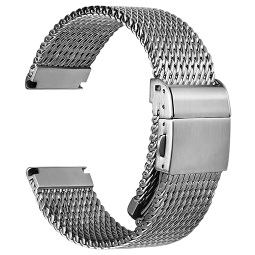 KCHSRKHXC 316L Stainless Steel Watch Strap Watchbands 20mm 21mm 22mm Milanese Woven WatchBands KCHSRKHXC 316L Stainless Steel Watch Strap Watchbands 20mm 21mm 22mm Milanese Woven WatchBands von KCHSRKHXC