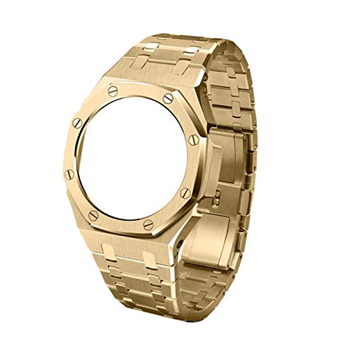 KCHSRKHXC 3rd Generation GA2100 Metal Watch Armband GA2110 Watchband Lünette für GA-2100 Herren Uhren Ersatzzubehör Uhrengurt KCHSRKHXC 3rd Generation GA2100 Metal Watch Armband GA2110 Watchband Lünette für GA-2100 Herren Uhren Ersatzzubehör Uhrengurt von KCHSRKHXC