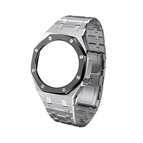 KCHSRKHXC 3rd Generation GA2100 Metal Watch Armband GA2110 Watchband Lünette für GA-2100 Herren Uhren Ersatzzubehör Uhrengurt KCHSRKHXC 3rd Generation GA2100 Metal Watch Armband GA2110 Watchband Lünette für GA-2100 Herren Uhren Ersatzzubehör Uhrengurt von KCHSRKHXC