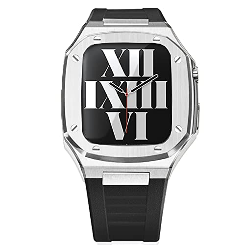 KCHSRKHXC 41mm45mmStainlesssteelSetSetForAppleWatch444mmmetalcaseforiWatch87Series6SE5440MMDIYMODIFICATIONKIT von KCHSRKHXC