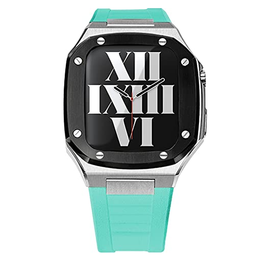 KCHSRKHXC 41mm45mmStainlesssteelSetSetForAppleWatch444mmmetalcaseforiWatch87Series6SE5440MMDIYMODIFICATIONKIT von KCHSRKHXC