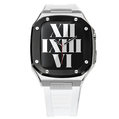 KCHSRKHXC 41mm45mmStainlesssteelSetSetForAppleWatch444mmmetalcaseforiWatch87Series6SE5440MMDIYMODIFICATIONKIT von KCHSRKHXC