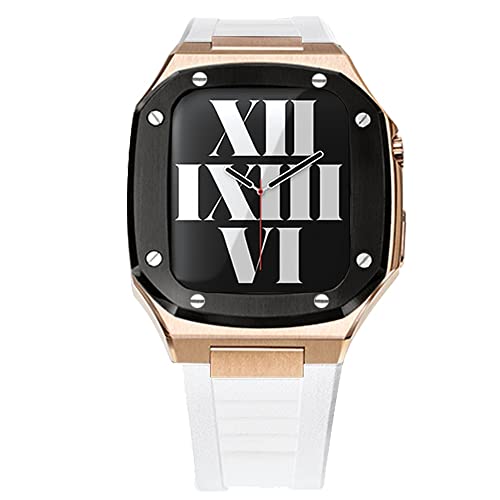 KCHSRKHXC 41mm45mmStainlesssteelSetSetForAppleWatch444mmmetalcaseforiWatch87Series6SE5440MMDIYMODIFICATIONKIT von KCHSRKHXC