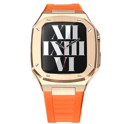 KCHSRKHXC 41mm45mmStainlesssteelSetSetForAppleWatch444mmmetalcaseforiWatch87Series6SE5440MMDIYMODIFICATIONKIT von KCHSRKHXC