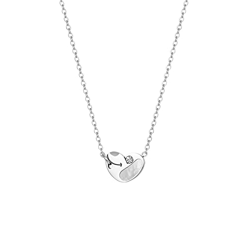 KCHSRKHXC Anhänger Halskette Halskette kreativer Liebe Welpe Einfacher Schlüsselbeutel Kette exquisite dekorative für Frauen von KCHSRKHXC