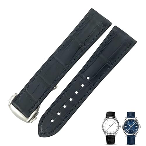 KCHSRKHXC Crocodile Leder Uhrenband für Omega de ville Konstellation 18mm 19mm 20 mm 21 mm 22 mm echter Alligatorhautriemen KCHSRKHXC Crocodile Leder Uhrenband für Omega de ville Konstellation 18mm 19mm 20 mm 21 mm 22 mm echter Alligatorhautriemen von KCHSRKHXC