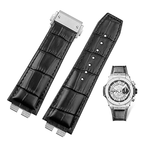 KCHSRKHXC Custom Crocodile Grain Genuine Leather Watch Band For 411 Quick Release Watch Strap 27-19mm KCHSRKHXC Custom Crocodile Grain Genuine Leather Watch Band For 411 Quick Release Watch Strap 27-19mm von KCHSRKHXC