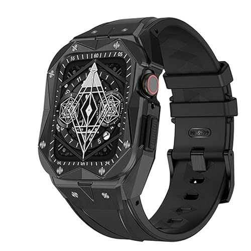 KCHSRKHXC Edelstahl -Metall -Uhr -Koffer -Gummi -Gurt -Set , für 45 mm 44mm Serie 9 8 7 6 5 4 SE Upgrade Ersetzen Sie den Gurt Dropschutz Trend Armband KCHSRKHXC Edelstahl -Metall -Uhr -Koffer -Gummi -Gurt -Set , für 45 mm 44mm Serie 9 8 7 6 5 4 SE Upgrade Ersetzen Sie den Gurt Dropschutz Trend Armband von KCHSRKHXC