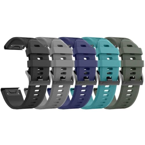 KCHSRKHXC For Forerunner 935 Watch Band Silicone Watch Strap Replacement for Fenix 5/Fenix 5 Plus/Fenix 6/Fenix 6 Pro/Forerunner 935/945/Approach S60/Quatix 5 KCHSRKHXC For Forerunner 935 Watch Band Silicone Watch Strap Replacement for Fenix 5/Fenix 5 Plus/Fenix 6/Fenix 6 Pro/Forerunner 935/945/Approach S60/Quatix 5 von KCHSRKHXC