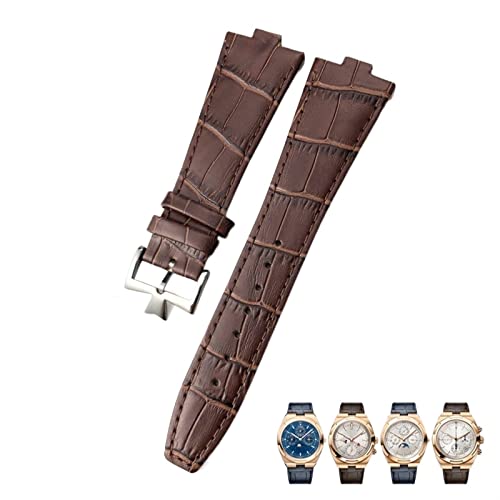 KCHSRKHXC For suitable for Vacheron Constantin Overseas Black Blue Brown Bamboo Grain Watch Bands 25mm Leather Convex Interface Watch Strap KCHSRKHXC For suitable for Vacheron Constantin Overseas Black Blue Brown Bamboo Grain Watch Bands 25mm Leather Convex Interface Watch Strap von KCHSRKHXC