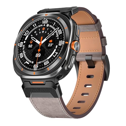 KCHSRKHXC Für Galaxy Watch Ultra Gurt 47mm Accessoires Cowide Sport Armband für Galaxy Watch 7 Ultra Watchbänder KCHSRKHXC Für Galaxy Watch Ultra Gurt 47mm Accessoires Cowide Sport Armband für Galaxy Watch 7 Ultra Watchbänder von KCHSRKHXC