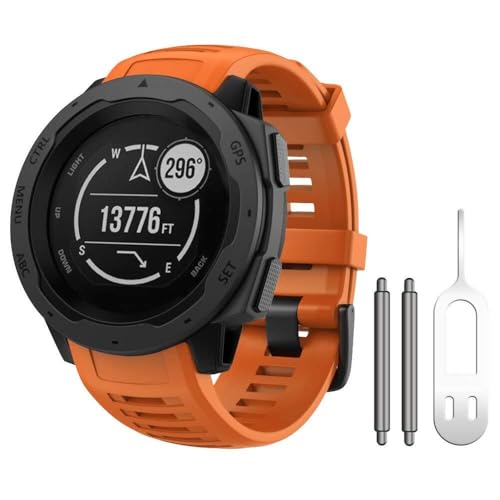 KCHSRKHXC Für das Instinktband, weiches Silikon -Ersatz -Uhrengurt, das mit Instinkt 2/ Solar/Tactical Watchband kompatibel ist KCHSRKHXC Für das Instinktband, weiches Silikon -Ersatz -Uhrengurt, das mit Instinkt 2/ Solar/Tactical Watchband kompatibel ist von KCHSRKHXC