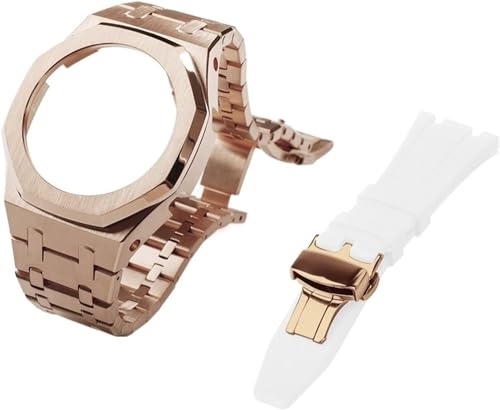 KCHSRKHXC Gen 5 Metal Watch Case Bezel Strap+Fluororubber Watch Band Combination Set,For GA2100 GA2110 GAB2100 GM2100 Mod Kit for Watch Full KCHSRKHXC Gen 5 Metal Watch Case Bezel Strap+Fluororubber Watch Band Combination Set,For GA2100 GA2110 GAB2100 GM2100 Mod Kit for Watch Full von KCHSRKHXC