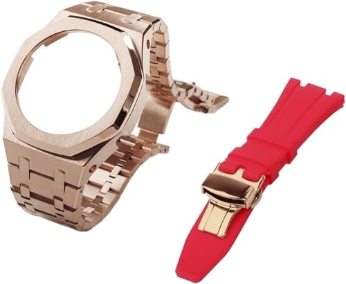 KCHSRKHXC Gen 5 Metal Watch Case Bezel Strap+Fluororubber Watch Band Combination Set,For GA2100 GA2110 GAB2100 GM2100 Mod Kit for Watch Full KCHSRKHXC Gen 5 Metal Watch Case Bezel Strap+Fluororubber Watch Band Combination Set,For GA2100 GA2110 GAB2100 GM2100 Mod Kit for Watch Full von KCHSRKHXC