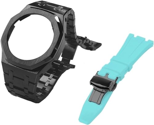 KCHSRKHXC Gen 5 Metal Watch Case Bezel Strap+Fluororubber Watch Band Combination Set,For GA2100 GA2110 GAB2100 GM2100 Mod Kit for Watch Full KCHSRKHXC Gen 5 Metal Watch Case Bezel Strap+Fluororubber Watch Band Combination Set,For GA2100 GA2110 GAB2100 GM2100 Mod Kit for Watch Full von KCHSRKHXC
