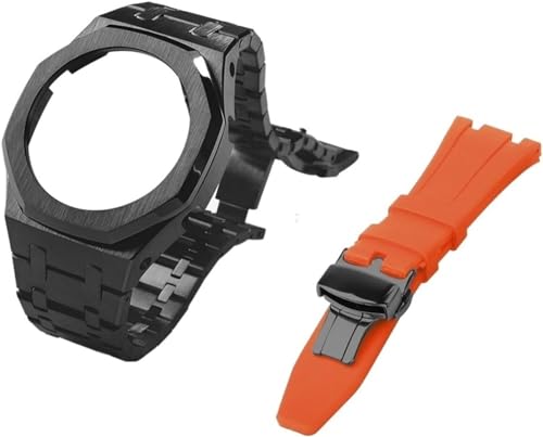 KCHSRKHXC Gen 5 Metal Watch Case Bezel Strap+Fluororubber Watch Band Combination Set,For GA2100 GA2110 GAB2100 GM2100 Mod Kit for Watch Full KCHSRKHXC Gen 5 Metal Watch Case Bezel Strap+Fluororubber Watch Band Combination Set,For GA2100 GA2110 GAB2100 GM2100 Mod Kit for Watch Full von KCHSRKHXC