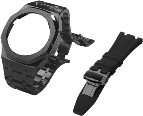 KCHSRKHXC Gen 5 Metal Watch Case Bezel Strap+Fluororubber Watch Band Combination Set,For GA2100 GA2110 GAB2100 GM2100 Mod Kit for Watch Full KCHSRKHXC Gen 5 Metal Watch Case Bezel Strap+Fluororubber Watch Band Combination Set,For GA2100 GA2110 GAB2100 GM2100 Mod Kit for Watch Full von KCHSRKHXC