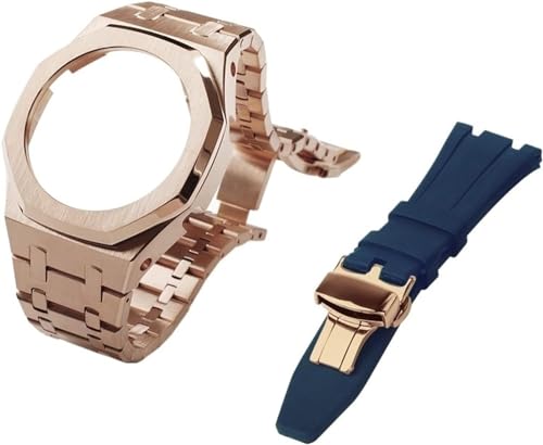 KCHSRKHXC Gen 5 Metal Watch Case Bezel Strap+Fluororubber Watch Band Combination Set,For GA2100 GA2110 GAB2100 GM2100 Mod Kit for Watch Full KCHSRKHXC Gen 5 Metal Watch Case Bezel Strap+Fluororubber Watch Band Combination Set,For GA2100 GA2110 GAB2100 GM2100 Mod Kit for Watch Full von KCHSRKHXC