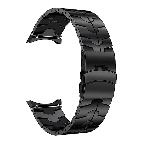 KCHSRKHXC Keine Lücken Edelstahlgurt kompatibel mit Uhr 5 Pro 44mm 40 mm Klassiker 4 46 mm 42 mm Band Metallgurte Armband Uhrenbandbänder von KCHSRKHXC