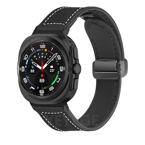 KCHSRKHXC Leather Silicone Bracelet for Galaxy Watch Ultra 47mm Magnetic Band Sports Strap for Watch ULTRA7 47mm NO Gaps Watchbands KCHSRKHXC Leather Silicone Bracelet for Galaxy Watch Ultra 47mm Magnetic Band Sports Strap for Watch ULTRA7 47mm NO Gaps Watchbands von KCHSRKHXC