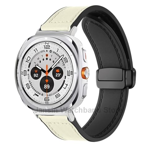 KCHSRKHXC Leather Silicone Bracelet for Galaxy Watch Ultra 47mm Magnetic Band Sports Strap for Watch ULTRA7 47mm NO Gaps Watchbands KCHSRKHXC Leather Silicone Bracelet for Galaxy Watch Ultra 47mm Magnetic Band Sports Strap for Watch ULTRA7 47mm NO Gaps Watchbands von KCHSRKHXC