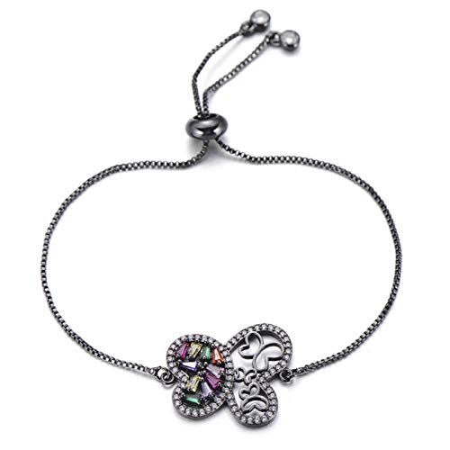 KCHSRKHXC Luxus Prinzessin Kubikzirkonia Schmetterling Charm Folie Kette Kristall Frauen Hochzeit Schmuck Schmuck KCHSRKHXC Luxus Prinzessin Kubikzirkonia Schmetterling Charm Folie Kette Kristall Frauen Hochzeit Schmuck Schmuck von KCHSRKHXC