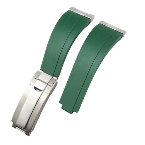 KCHSRKHXC Metall gekrümmtes Ende 20mm 21mm Uhrenbands Special für Datejust 41mm 126334 M126300 Watch Gurt Link Accessoires Tools Männer Männer von KCHSRKHXC