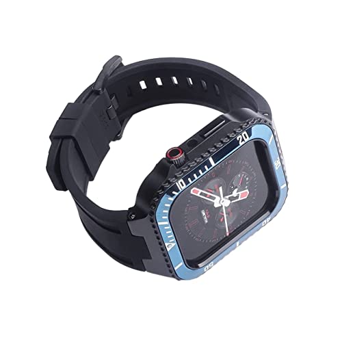 KCHSRKHXC Modified Kit Metal Watch Case With Band,For Band Series 8 7 45mm,Stainless Steel Cover+Strap Retrofit Set Accessories,For Series 6 5 4 SE KCHSRKHXC Modified Kit Metal Watch Case With Band,For Band Series 8 7 45mm,Stainless Steel Cover+Strap Retrofit Set Accessories,For Series 6 5 4 SE von KCHSRKHXC