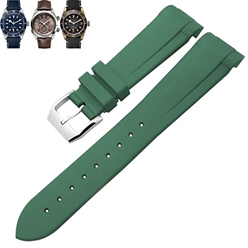KCHSRKHXC Natural Gummi Watchband 20mm 22 mm Special für Tudor Black Bay 1958 39 mm 41 mm GMT Pelagos Pin/Faltschnalle -Gurt KCHSRKHXC Natural Gummi Watchband 20mm 22 mm Special für Tudor Black Bay 1958 39 mm 41 mm GMT Pelagos Pin/Faltschnalle -Gurt von KCHSRKHXC
